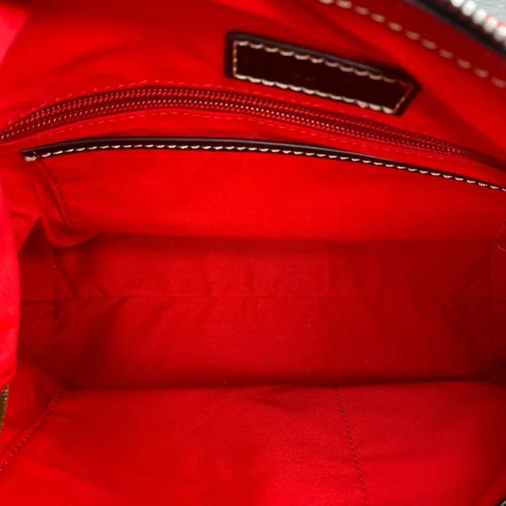 Dooney & Bourke Vibrant Red Hobo Bag
